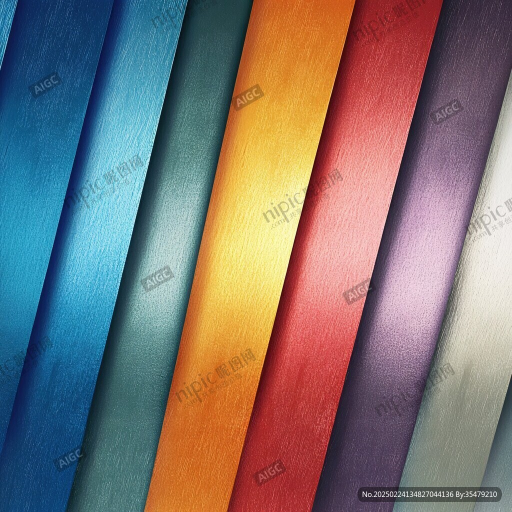 七彩绚丽渐变条纹