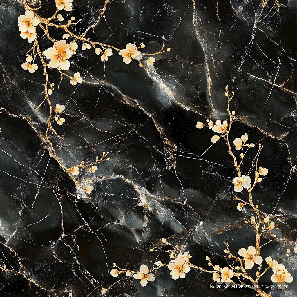 数码印花树枝