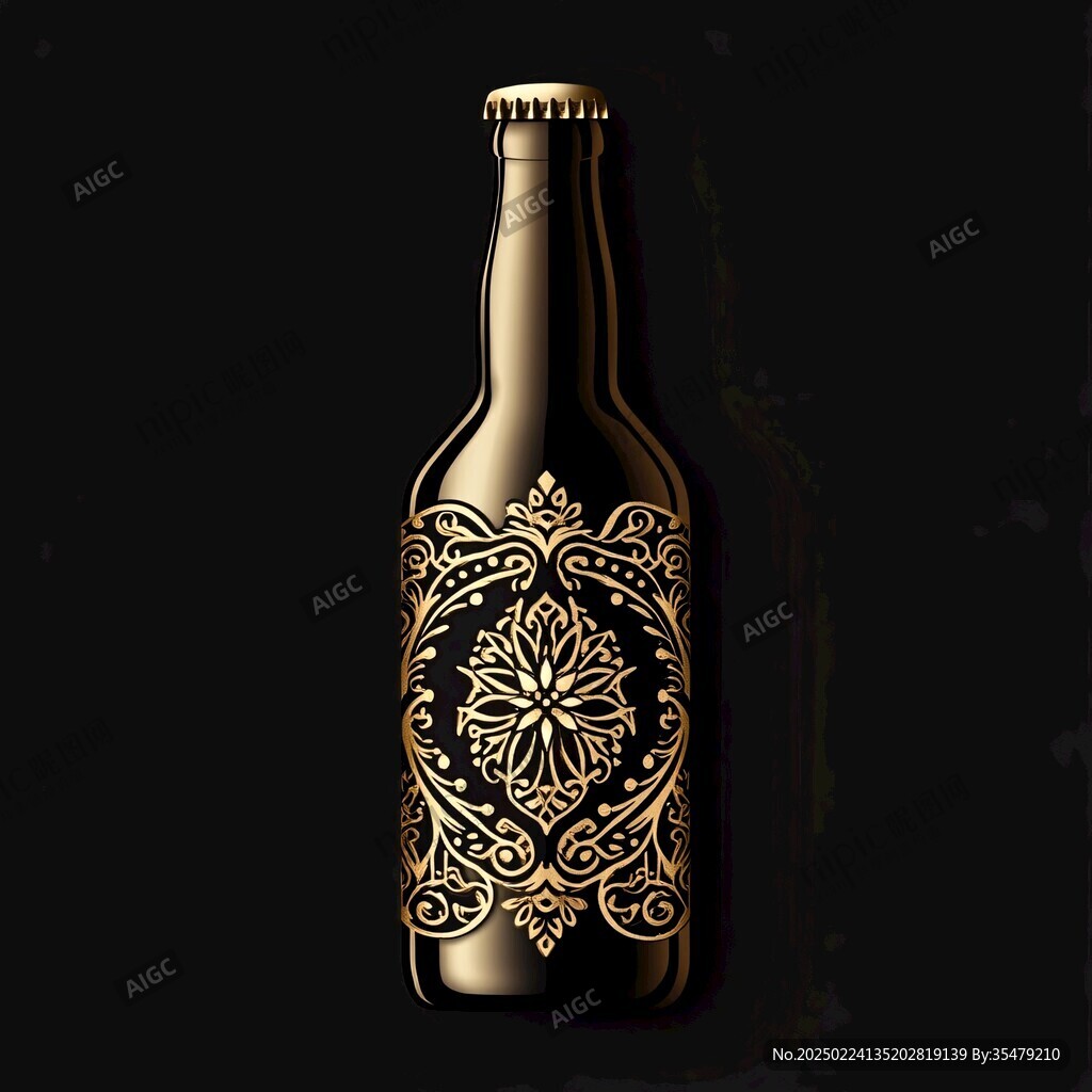 酒瓶效果图文件