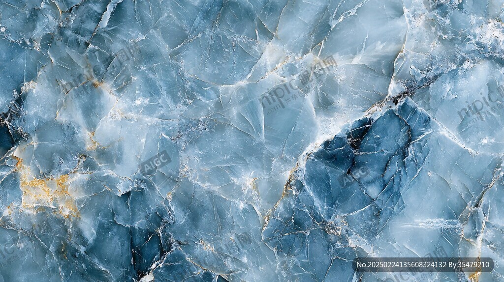 高清蓝色大理石纹理