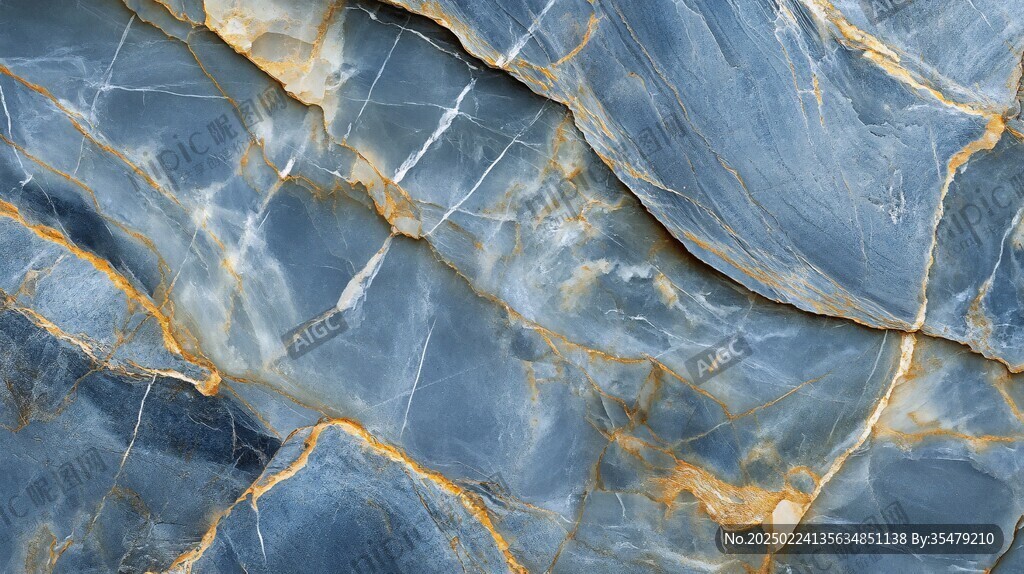 蓝色玛瑙石艺术背景