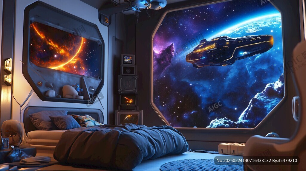宇宙飞船卧室