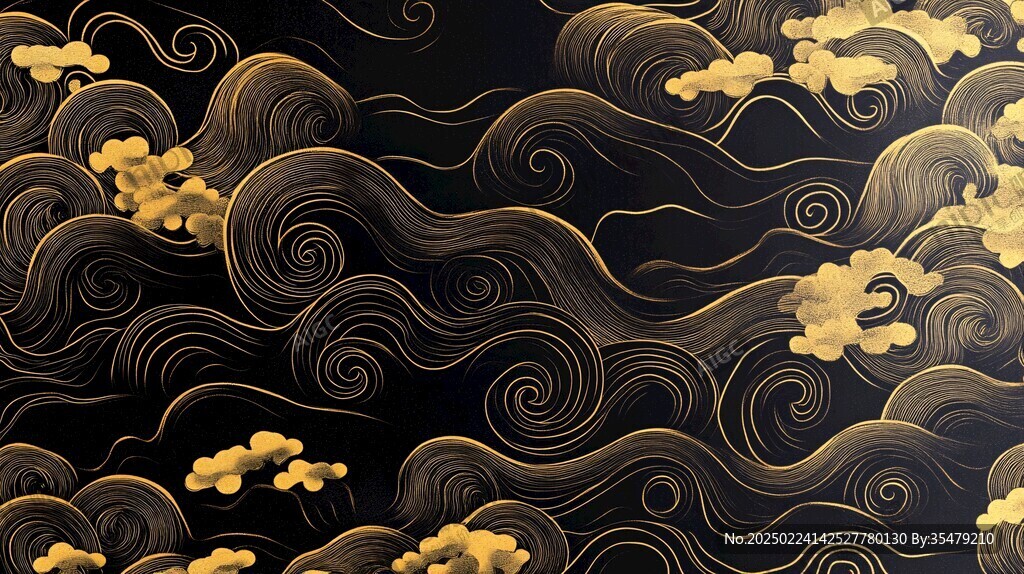 金银云纹