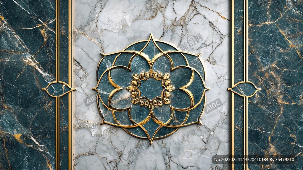 蓝金欧式