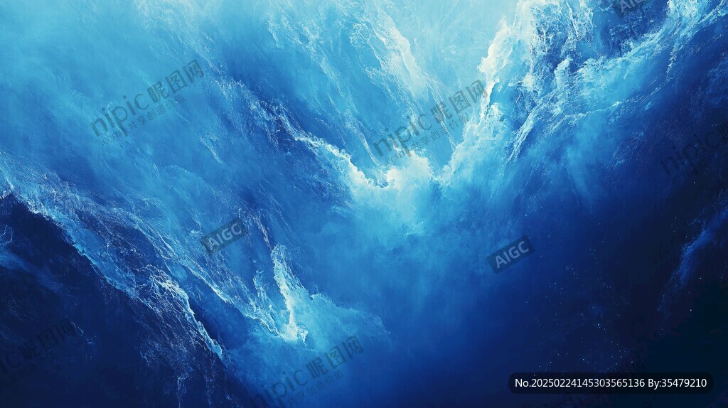 海洋流体画宇宙