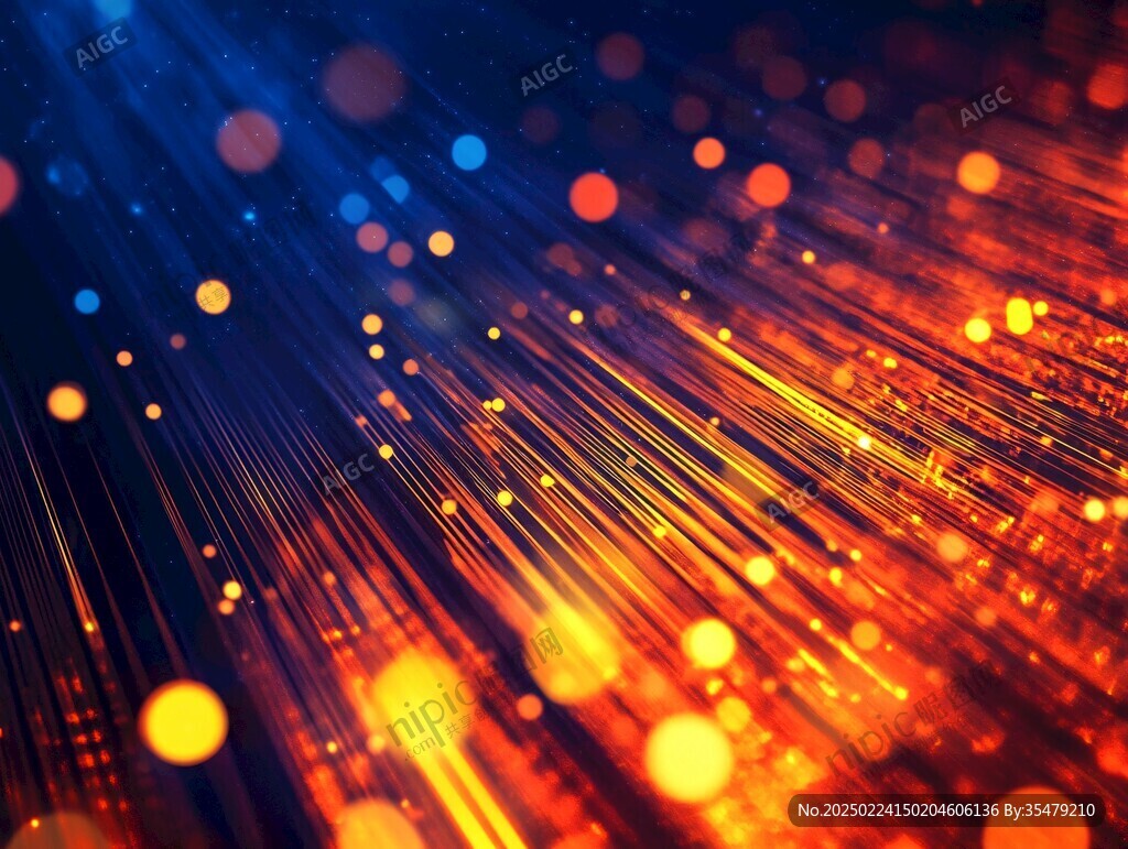 金色无限科技背景