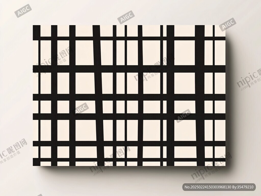 格栅装饰画