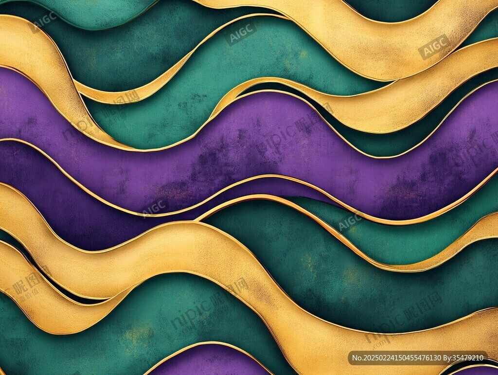 抽象波浪底纹