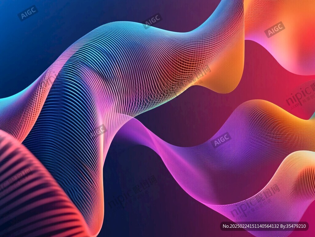 科技风渐变背景