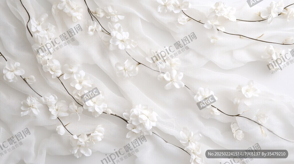 雪纺花型
