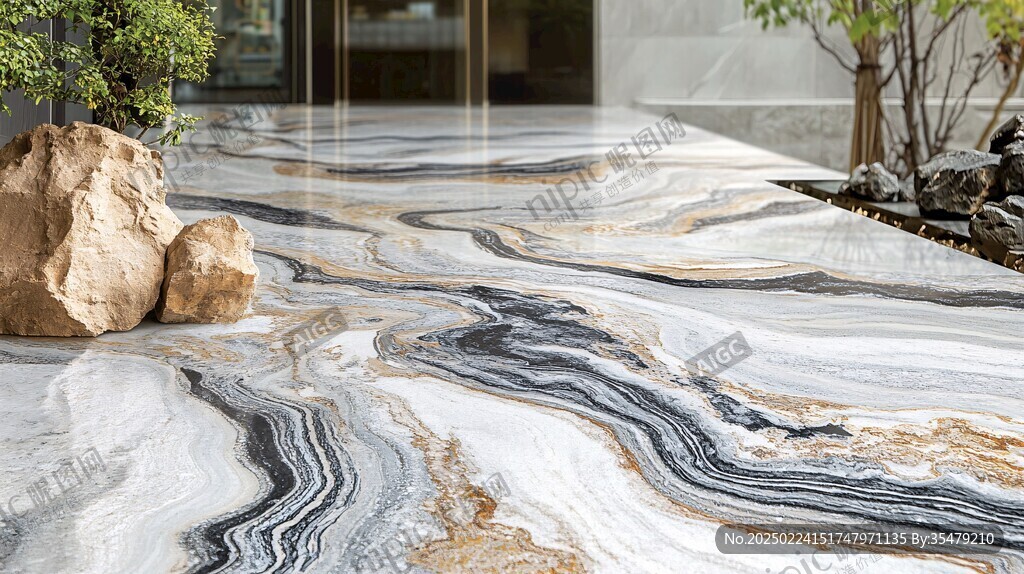 流水大理石