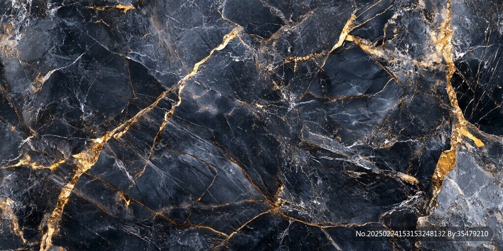 黄蓝相间大理石纹理