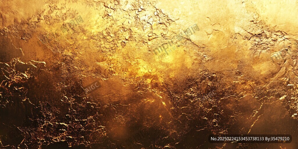 金色水纹背景