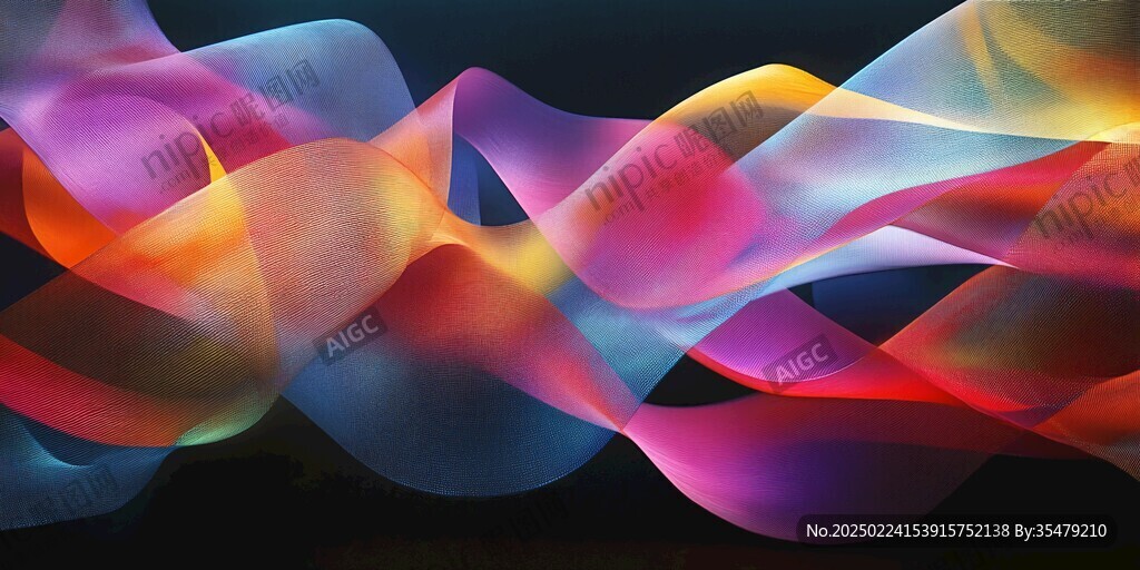 立体渐变发光体设计