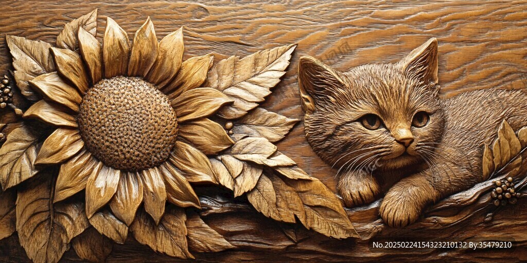 皮雕作品