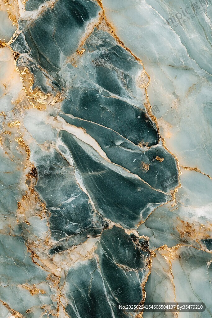 高清蓝色大理石纹理