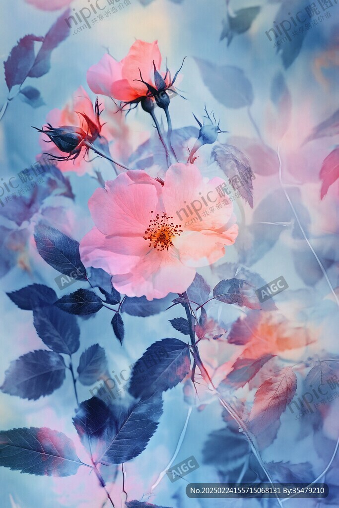 梦幻蔷薇花