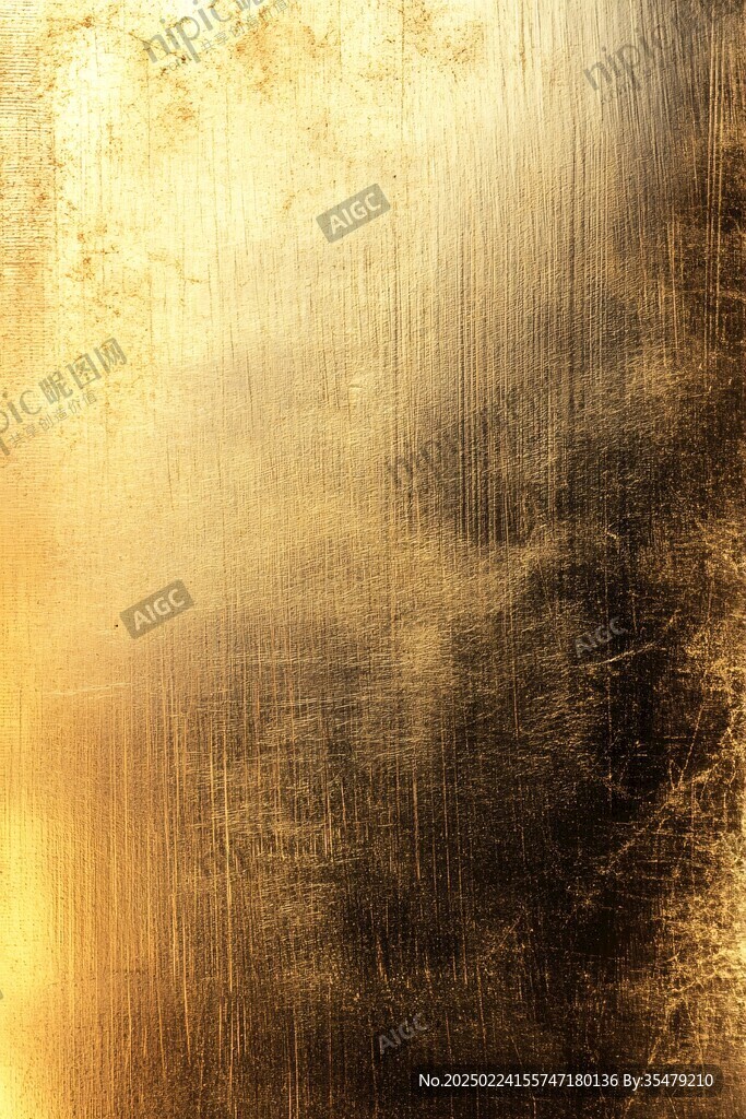 高清金属金色背景纹理