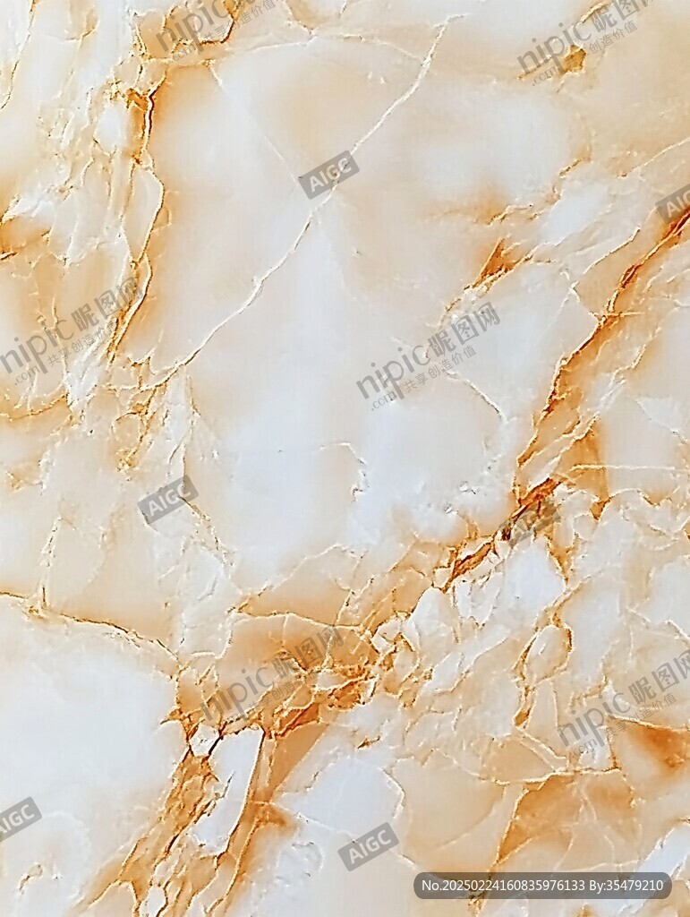 高清杏黄色大理石纹