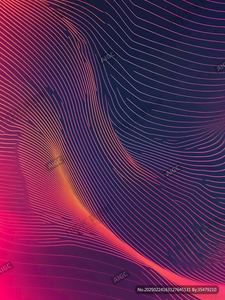 高清渐变线条