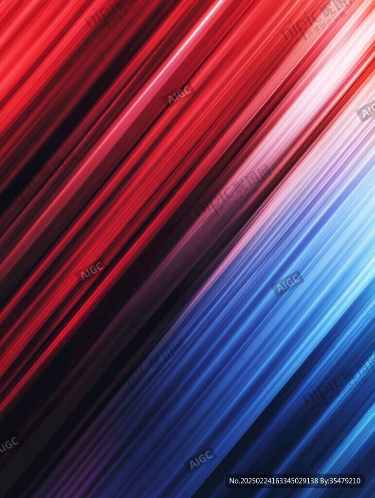 红蓝渐变背景