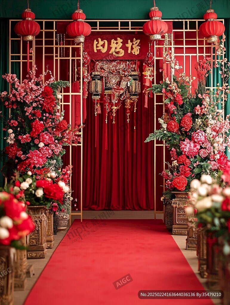 喜堂场景