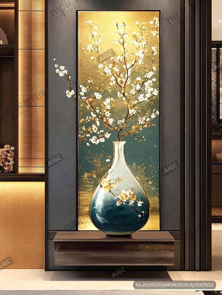 梅花客厅装饰画