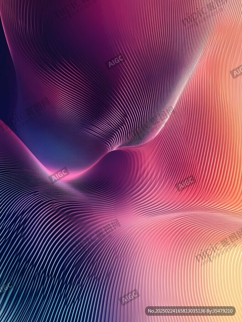 立体感酷炫渐变背景