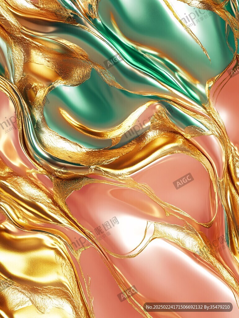 流光意境彩色渲染图案