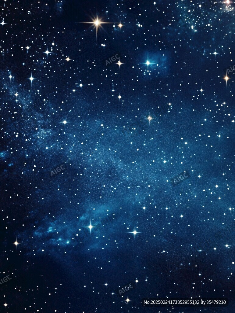 璀璨星河背景