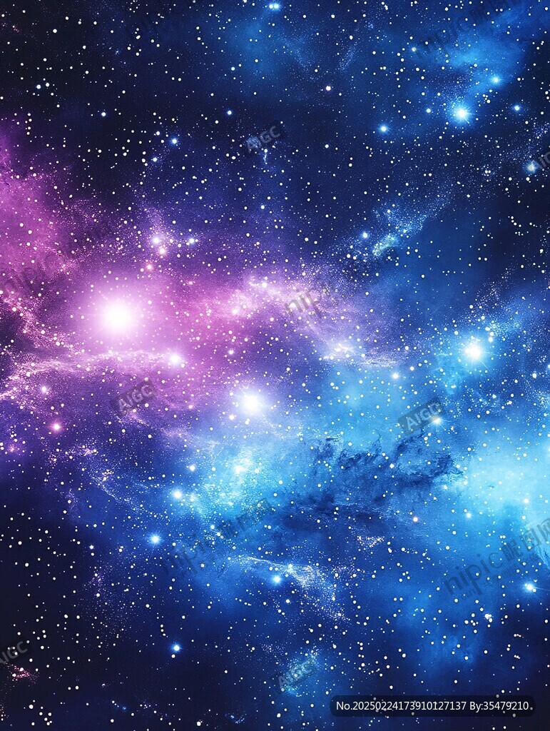 璀璨星河背景