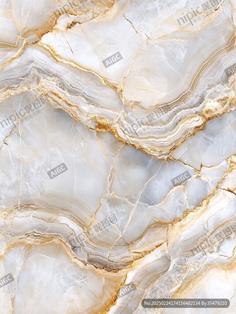 高清杏黄色大理石纹