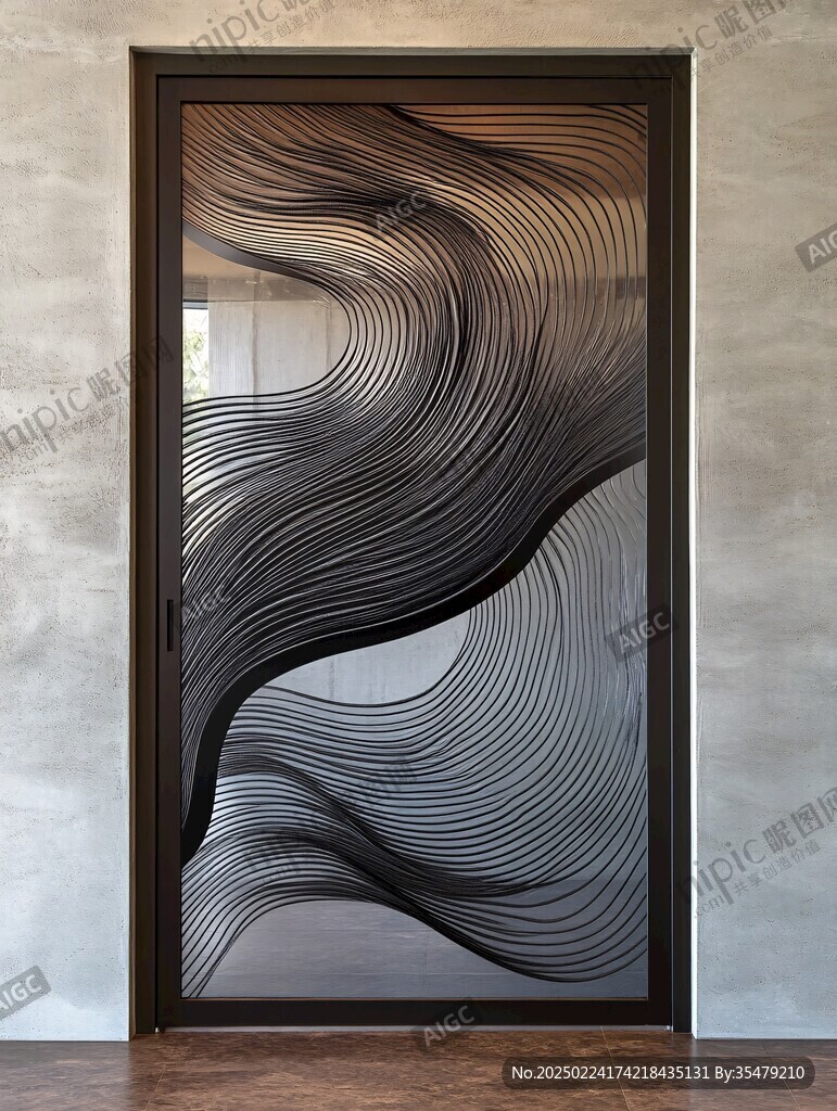 移动门装饰画