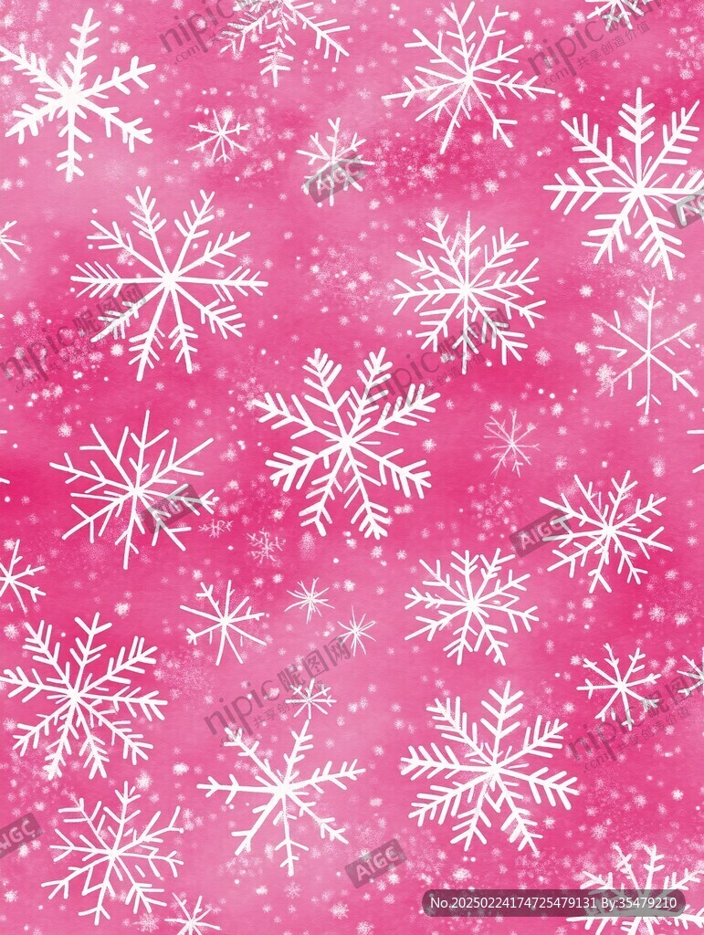 雪花片底纹