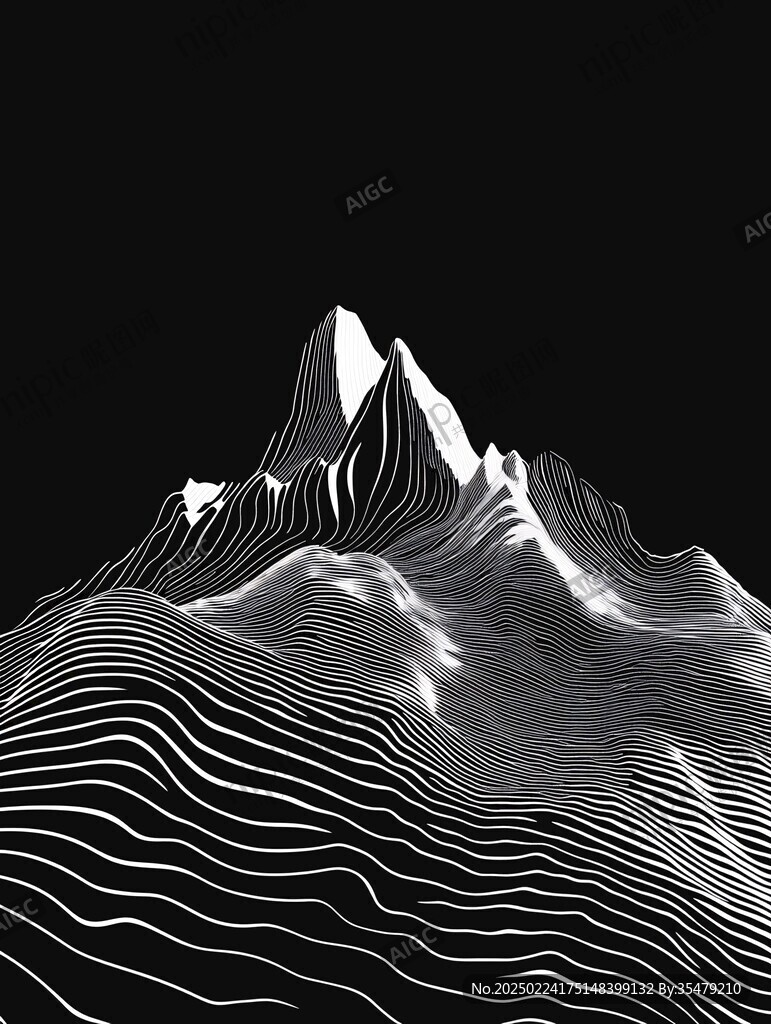 点构成山
