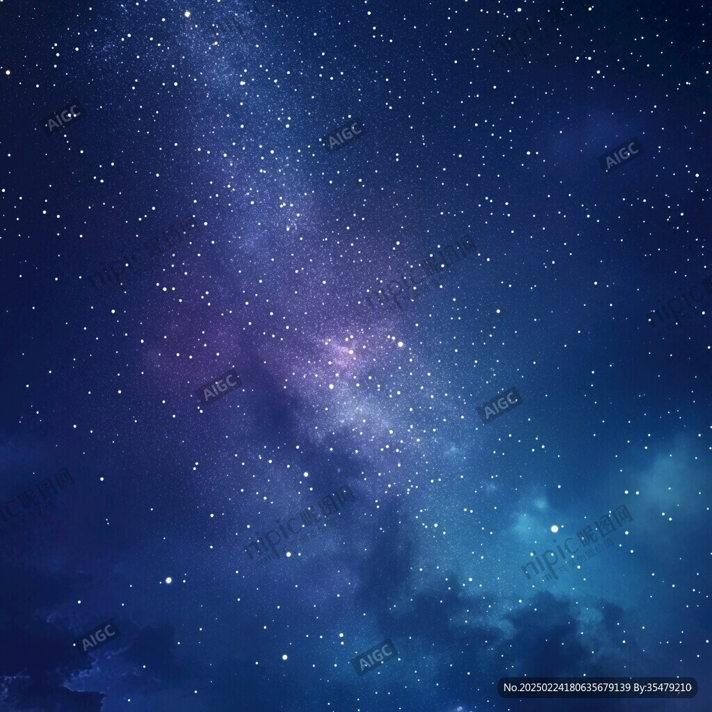 璀璨星河背景