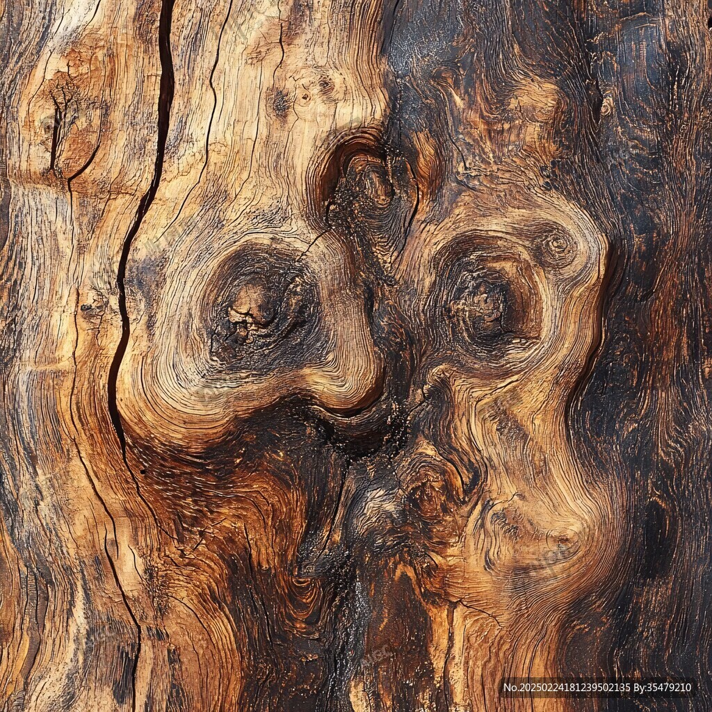 抽象画木纹