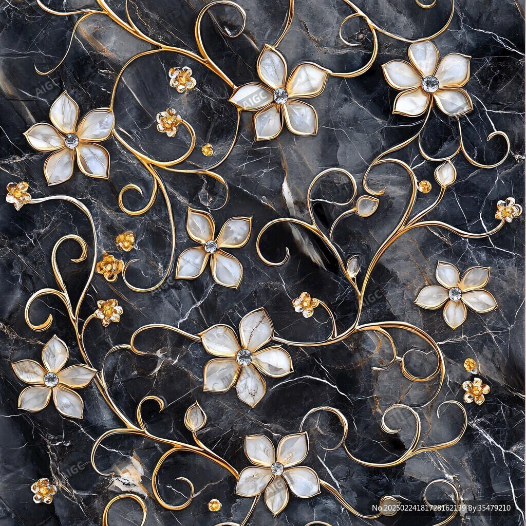 花金属底纹