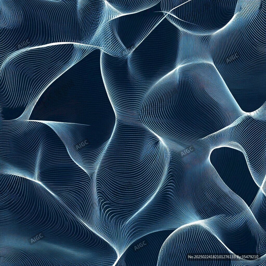 浅蓝色抽象线条底纹