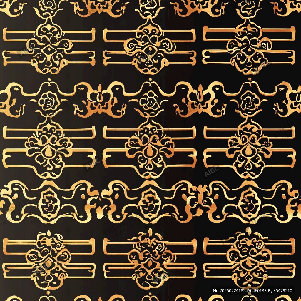 豪华金属花纹