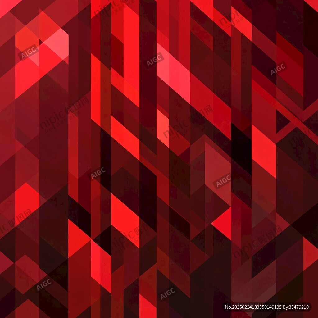 红黑晶格背景