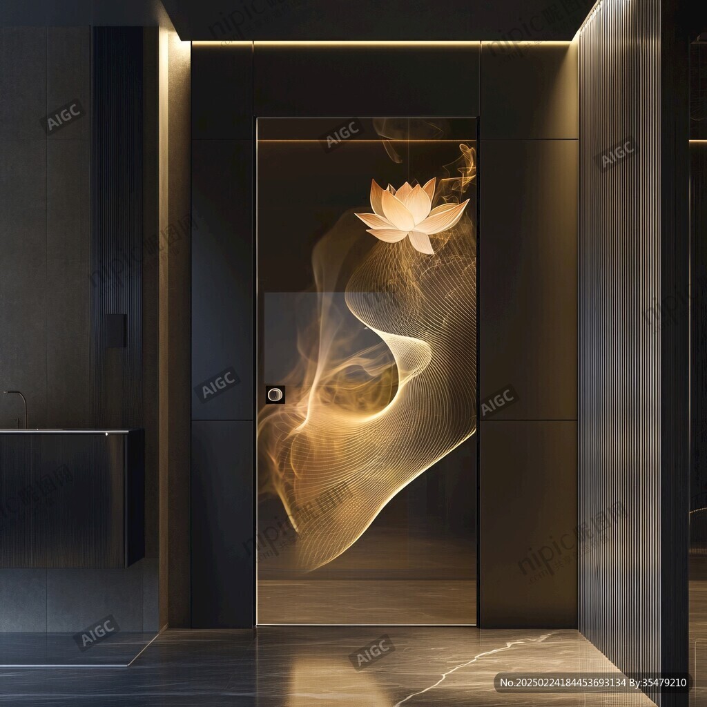电梯间装饰画壁画