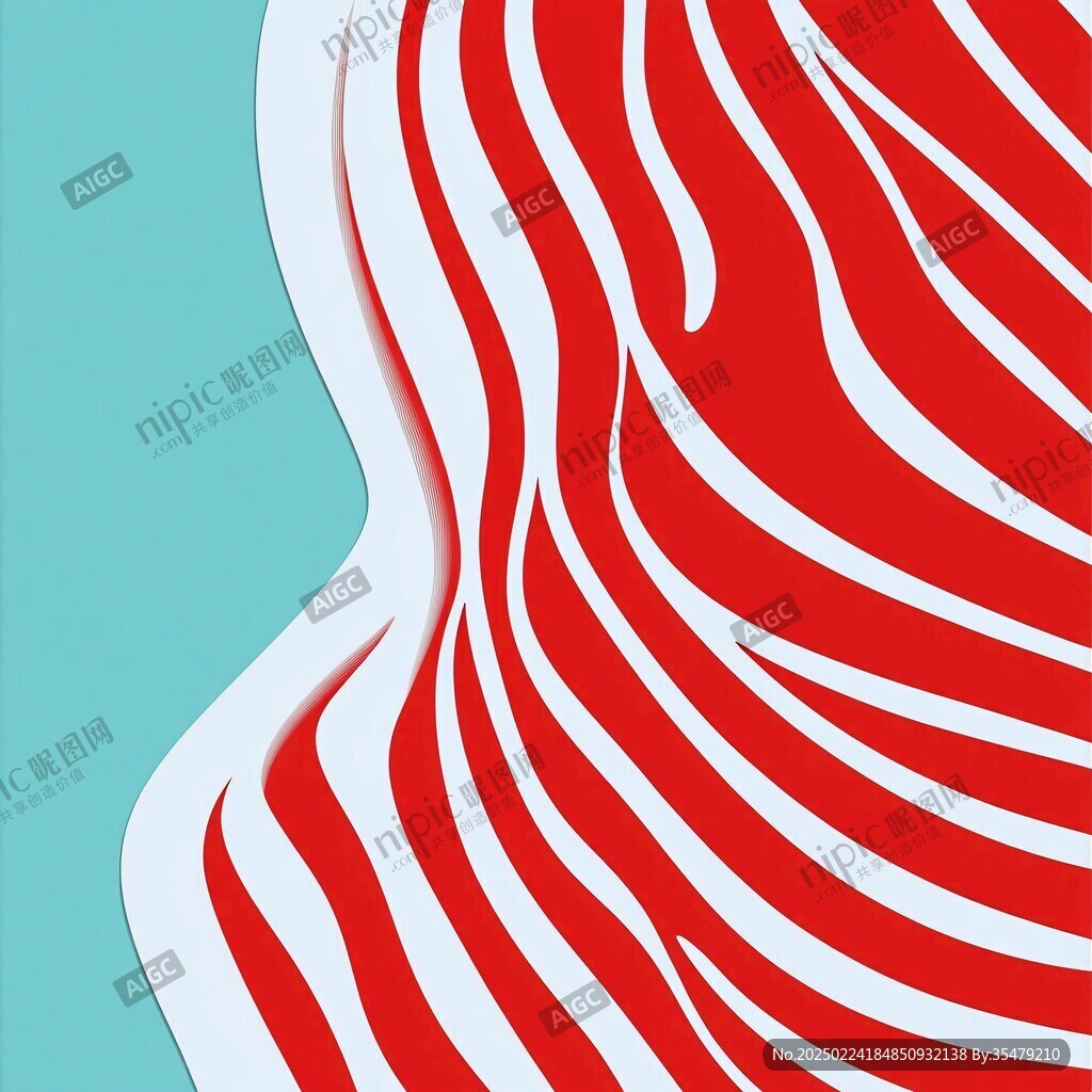 红蓝白曲线