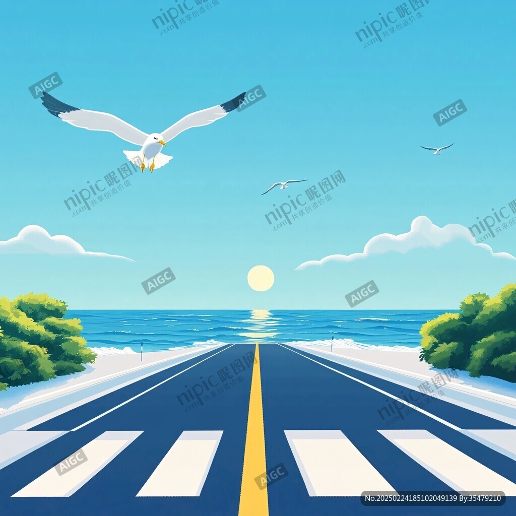 海边马路
