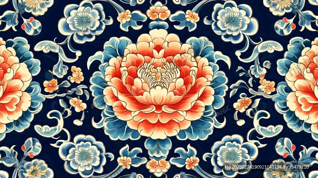 富贵底纹