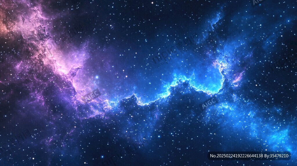 璀璨星河背景