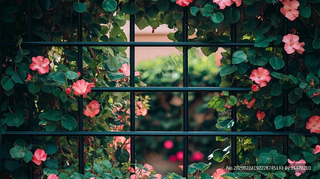 校园窗花
