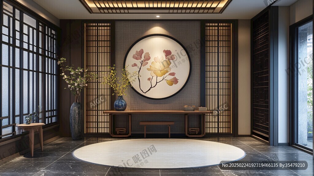 中式迎宾区