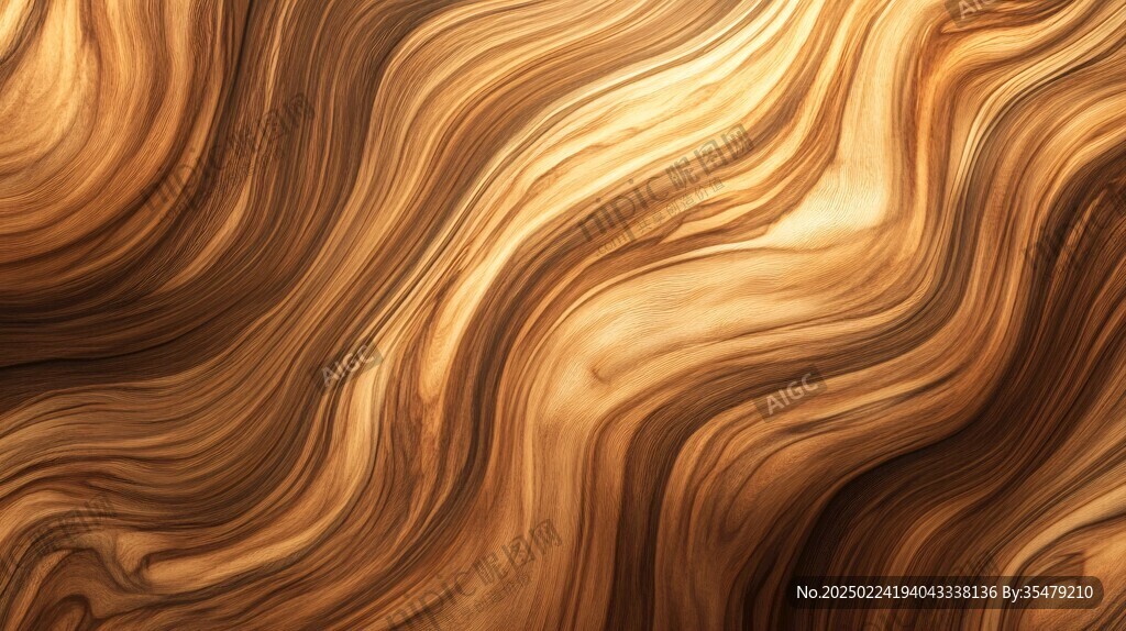 金色抽象流体纹理背景