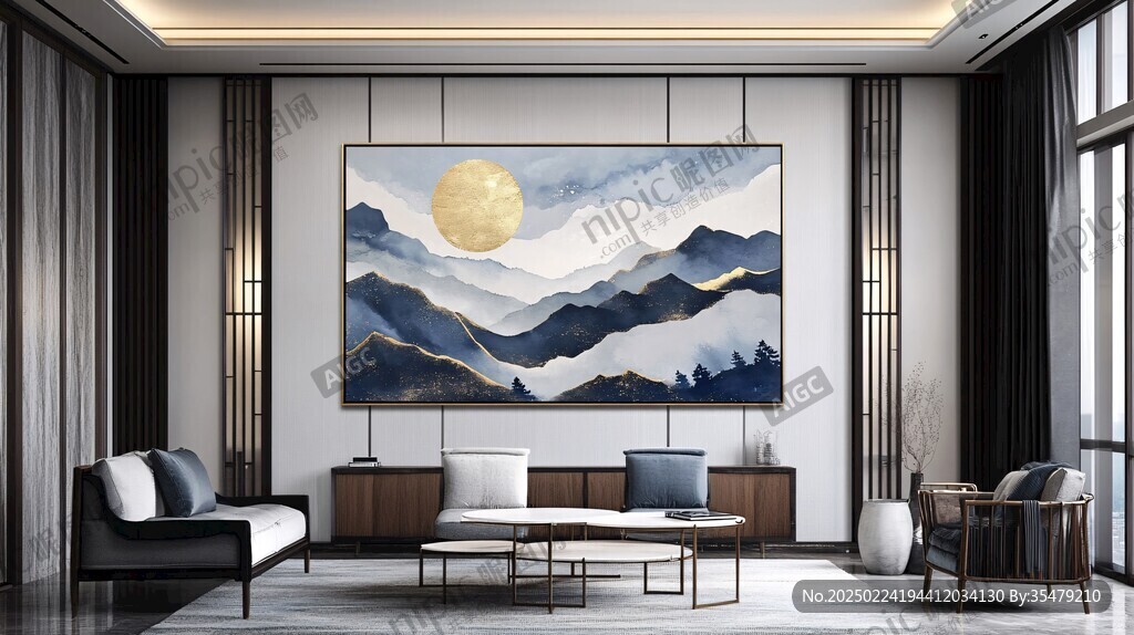 酒店轻奢画